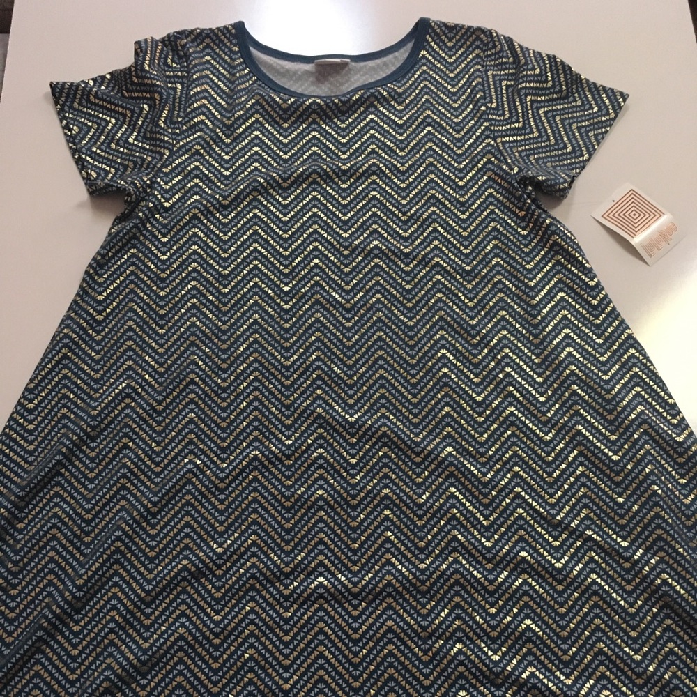 LuLaRoe Elegant Carly Dress Medium